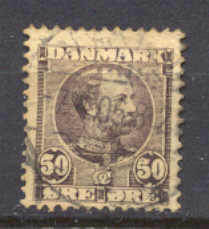 Denmark Mi.51 used//faults