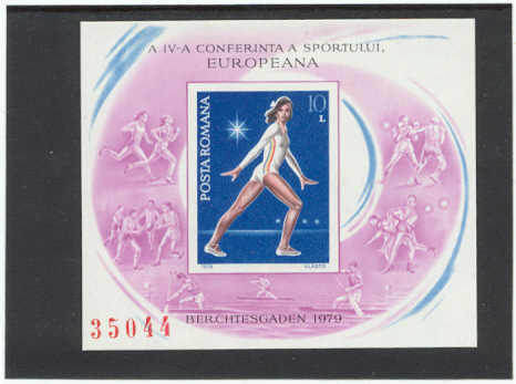 Romania Mi.bl.160 MNH s/s Sport