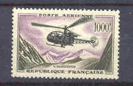 France C36 MNH Helicopter SCV50