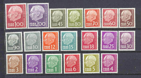 Saar 263-82 MNH SCV20.25