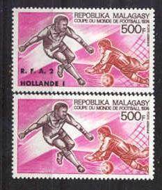 Malagasy C120/130 MNH Football-74 SCV13.25