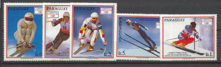 Paraguay Mi.4471-75 MNH Olympic-92