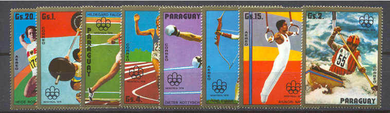Paraguay Mi.2704-11 MNH Olympic-76