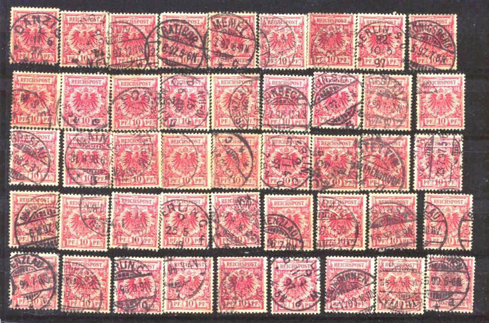 Germany(Reich) Mi.47/used/45x (13)