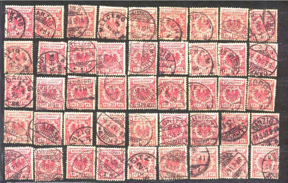 Germany(Reich) Mi.47/used/45x (26)