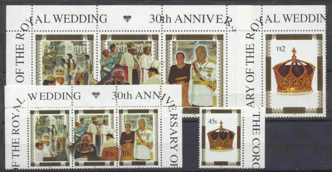 Tonga 968-71 MNH SCV15