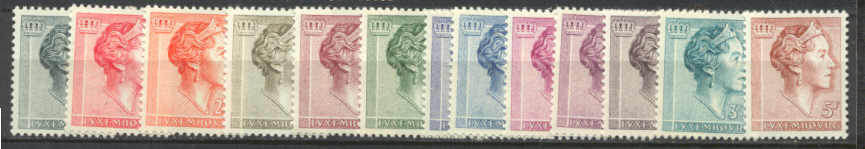 Luxembourg 362-73 MNH SCV13.95