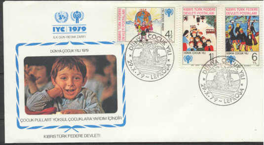 Cyprus(Turkey) 77-79/ FDC Children year