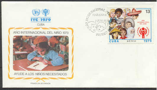 Cuba C316/ FDC Children year