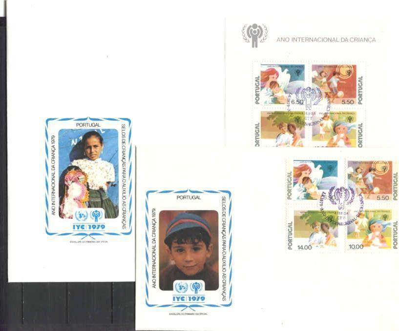 Portugal 1425-28a/ 2 FDC Children year