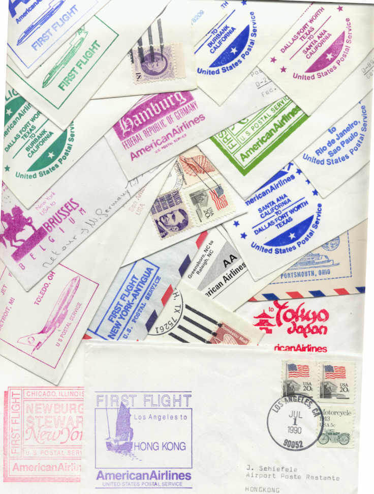 USA 57 First flight covers/1980-90(2)