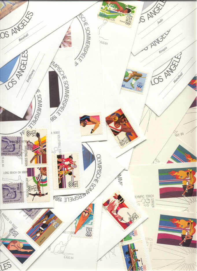 USA 97 covers/cards Olympic-84