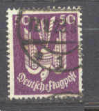 Germany(Reich) Mi.212 used Aviation/signed Infla