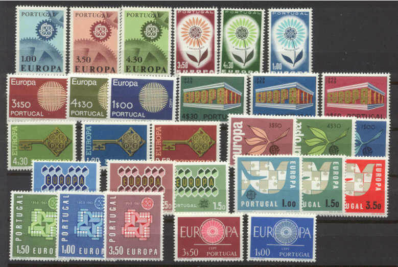 Portugal MNH lot Europa CEPT-60-70/SCV135.60