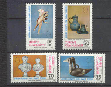 Turkey 2254-57 MNH Europa art SCV3.40