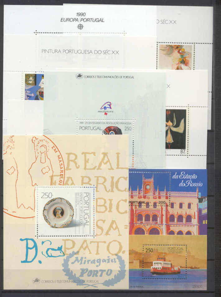 Portugal 18 MNH s/s/1989/SCV138.90