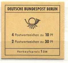 Germany(Berlin)  Mi.MH 6a/MNH booklet