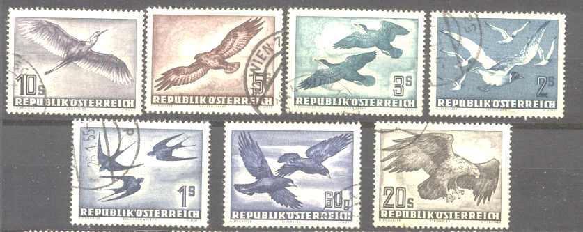Austria C54-60 used Birds SCV298