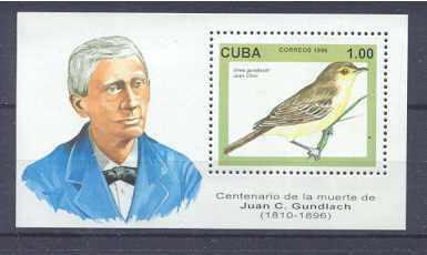 Cuba 3736 MNH s/s Birds SCV3
