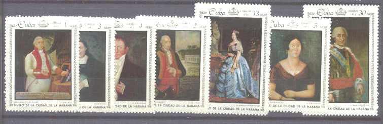 Cuba 1699-1705 MNH Painting SCV5.90