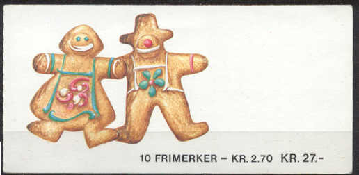 Norway 921a MNH booklet Christmas SCV13
