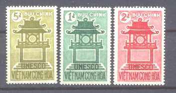 Vietnam 178-80 MNH Unesco SCV2