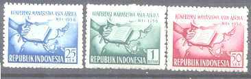 Indonesia 421-23 MNH Student conf. SCV10