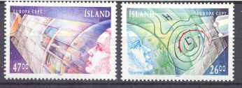 Iceland 738-39 MNH Europa CEPT-91 SCV19