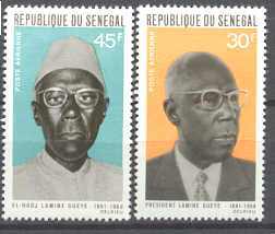 Senegal C70-71 MNH Personalities SCV1.70