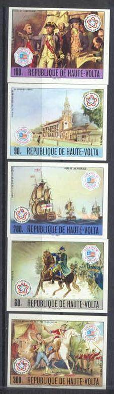 Burkina Faso 403-04/C241-43 MNH VF imperf. US bicent.