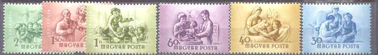 Hungary 1079-81/C146-48 MNH Children SCV5
