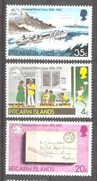 Pitcairn 141-43 MNH UPU SCV2.35