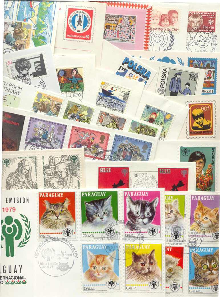 Worldwide 40 covers/cards Children year