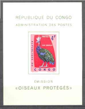 Congo Dem. 436 MNH s/s Birds SCV35