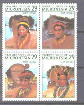 Micronesia 193 MNH Costumes SCV2.75