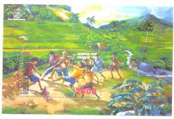 Indonesia 1771 MNH s/s Football-98 SCV2.50
