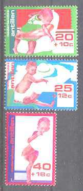 Netherlands Antilles B140-42 MNH Children SCV1.35