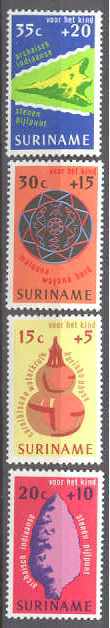 Suriname B222-25 MNH Child welfare SCV2.55