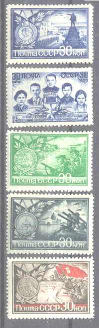 Russia 911-15 MNH SCV18