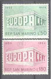 San Marino 701-02 MNH Europa CEPT-69 SCV1.20