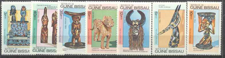 Guinea Bissau 579-85 MNH World heritage SCV12.65