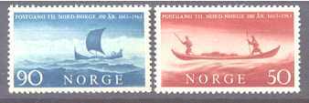 Norway 437-38 MNH Ships SCV4