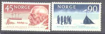 Norway 399-400 MNH Antarctica SCV3.75