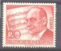 Germany(Berlin) 9N142 MNH Music SCV2.50