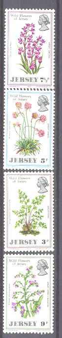 Jersey 61-64 MNH Flowers SCV5.60