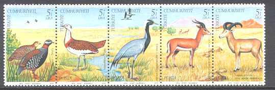 Turkey B173a MNH Animals SCV6