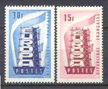 France 805-06 MH Europa CEPT-56  SCV7
