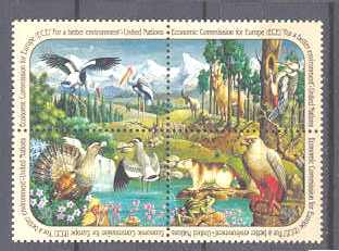 U.Nations NY 587a MNH Animals SCV4.50