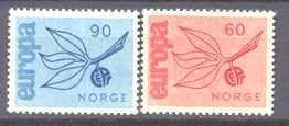 Norway 475-76 MNH Europa CEPT-65 SCV4