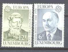 Luxembourg 641-42 MNH Europa CEPT-80 SCV4